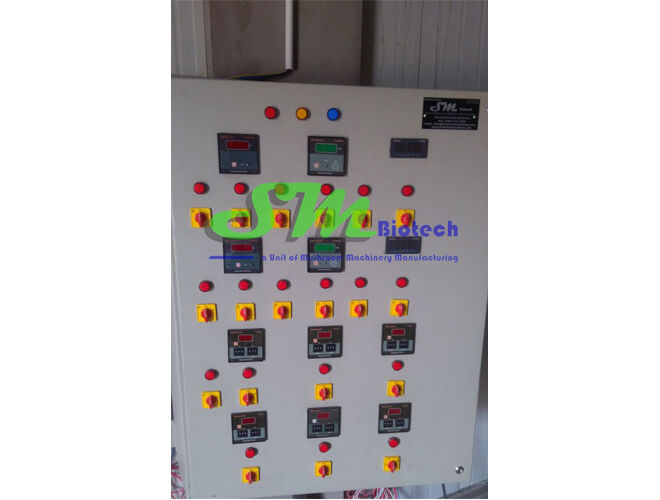 Mushroom Growing Room AHU Control Panel