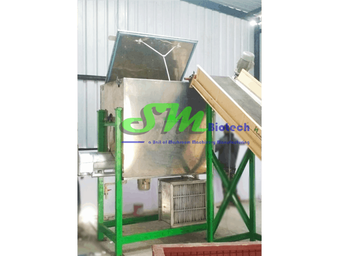 Straw Pasteurization Spawn Mixing & Bag Filling Machine for Oyster Mushroom